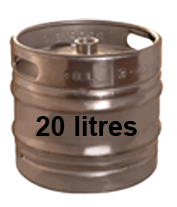 Fût de 20 litres de Bière Pression