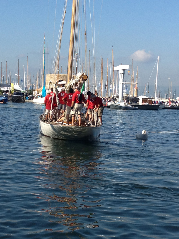 Le Nan - Départ du port pour les Voiles de Saint Tropez 2013