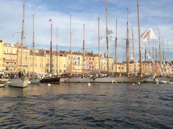 Voiles de Saint Tropez 2013 : Le port