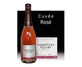 Champagne DEMOULIN FLEURY Rosé -