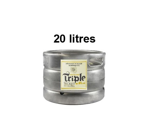 Bières SECRETS DES MOINES - Fût de 20 Litres -8°