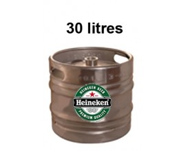 Bières HEINEKEN Fût 30 litres -5°