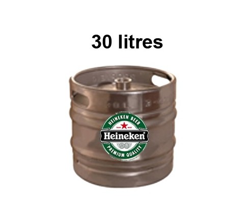 Bières HEINEKEN Fût 30 litres -5°
