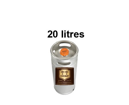 Bières CHIMAY DORÉE - Fût 20 litres -4°8