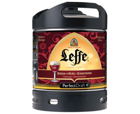 Bières LEFFE de Noël- Fût 6 Litres - Perfectdraft -6°6