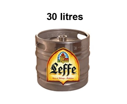 Bières LEFFE Blonde Fût 30 Litres -6°6