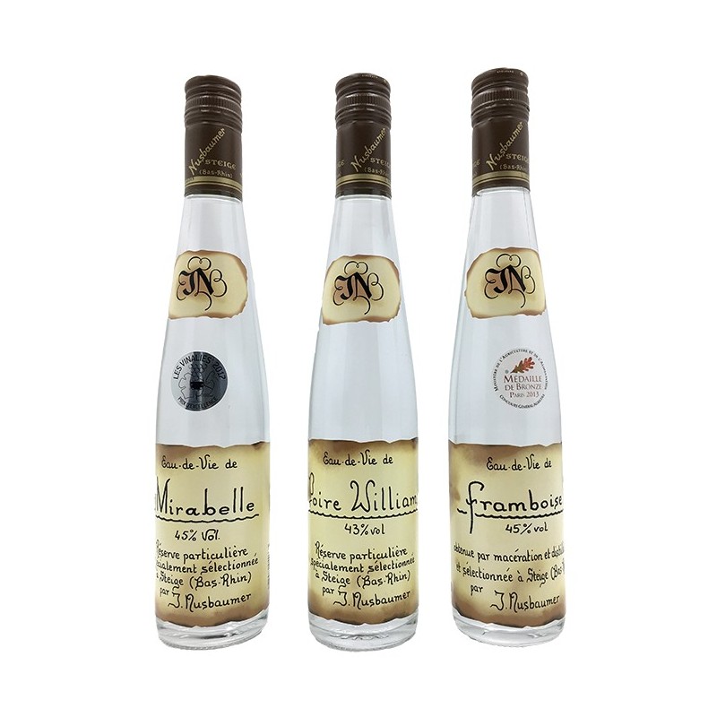 COFFRET ''LIQUEUR'' - Distillerie Artisanale Jos Nusbaumer