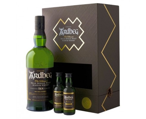 ARDBEG 10 ans Coffret Découverte -46°