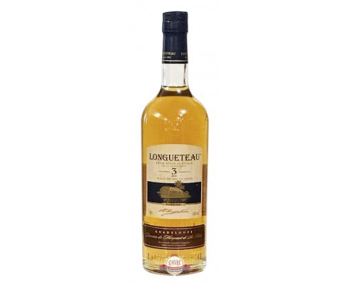 LONGUETEAU Rhum VIEUX 3 ans -40°