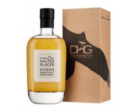 Whisky MOISSONS SINGLE MALT ORGANIC - HAUTES GLACES -44°8