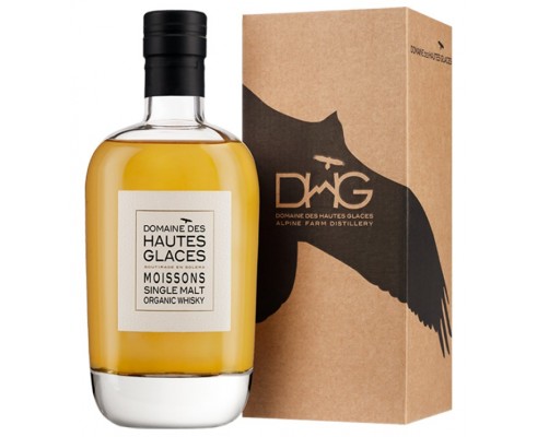 Whisky MOISSONS SINGLE MALT ORGANIC - HAUTES GLACES -44°8