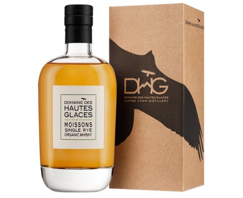 Whisky MOISSONS SINGLE RYE ORGANIC - HAUTES GLACES -44°8