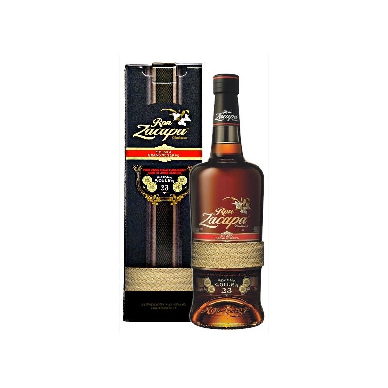 Rhum RON ZACAPA 23 ans Etui -40° - La Cave d'Antoine