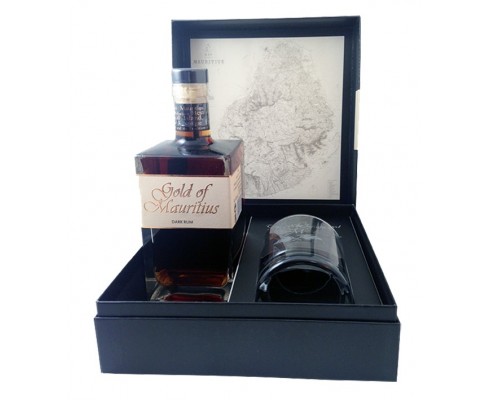 RHUM GOLD OF MAURITIUS - Coffret -