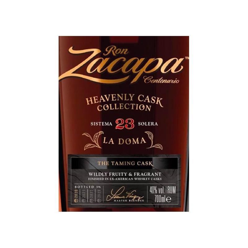 Rhum RON ZACAPA 23 ans Coffret 2 verres - - La Cave d'Antoine