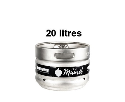 CIDRE MAURET - LE RAFRAÎCHISSANT - Fût 20 litres -5°