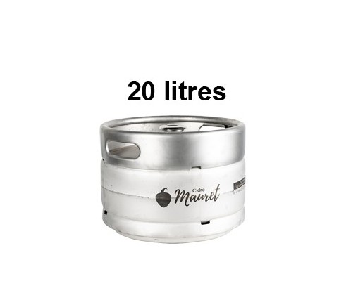 CIDRE MAURET - LE ROBUSTE - Bio - Fût 20 litres -6°6
