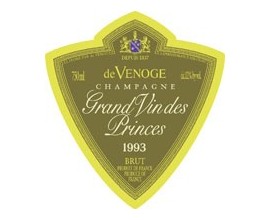 Champagne DE VENOGE Cuvée Des Princes 1993