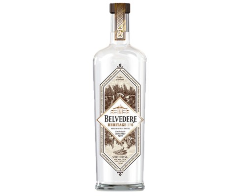 HERITAGE 176 BELVEDERE VODKA -40°