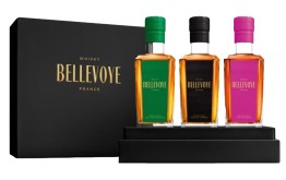 Whisky BELLEVOYE Coffret Vert + Noir + Prune -41°