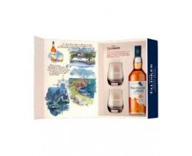 TALISKER 10 ANS Coffret 2 verres -45°8