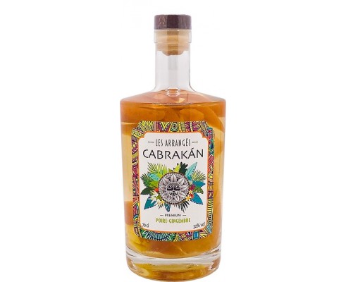 Rhum POIRE-GINGEMBRE ARRANGÉ CABRAKÀN -32°