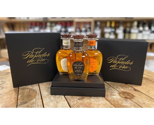 Rhum EL PASADOR DE ORO - Coffret 3*20 cl -43° - La Cave d'Antoine