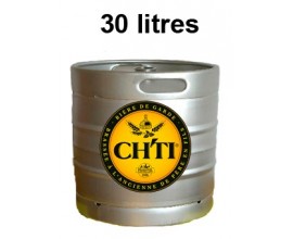 Bières CH'TI Blonde - Fût 30 litres -6°4