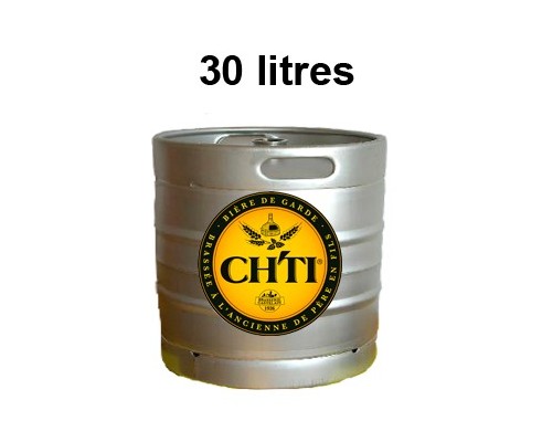 Bières CH'TI Blonde - Fût 30 litres -6°4