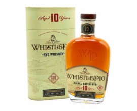 WHISTLE PIG 10 ANS SMALL BATCH RYE -50°