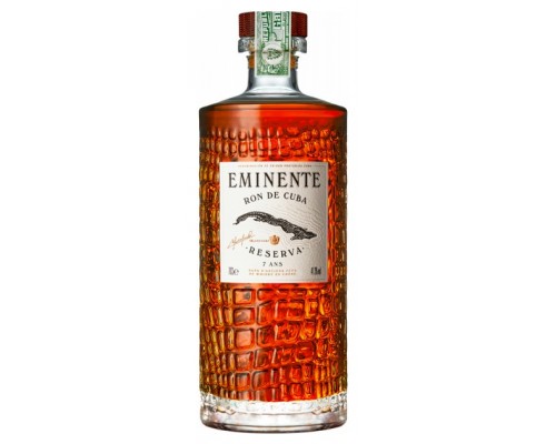 Rhum EMINENTE - RHUM HORS D'ÂGE - RESERVA - 7 ANS -41°3