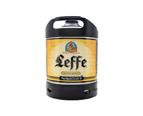 Bières LEFFE Blonde Fût 6 Litres - Perfectdraft -6°6