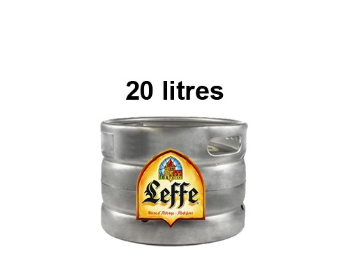 Bières LEFFE Blonde Fût 20 Litres -6°6