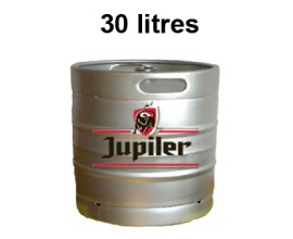Bières JUPILER Fût 30 litres -5°2