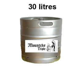 Bières MOUNTCHE Triple - Fût 30 Litres -7°7