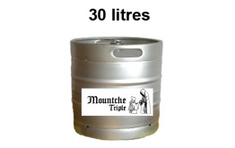 Bières MOUNTCHE Triple - Fût 30 Litres -7°7