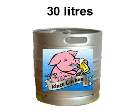 Bières RINCE COCHON - Fût 30 litres -8°5