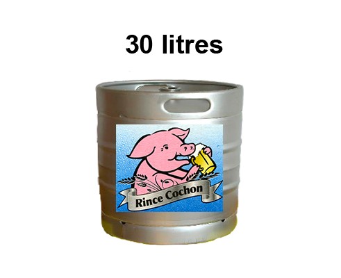 Bières RINCE COCHON - Fût 30 litres -8°5 - La Cave d'Antoine