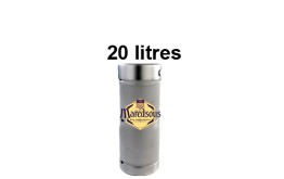 Bières MAREDSOUS Blonde - Fût 20 litres -6°