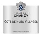 CÔTES DE NUITS VILLAGES Rouge - CHANZY 2018-13°