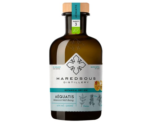 GIN AÉQUATIS BIO - ABBAYE DE MAREDSOUS -40°