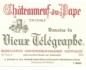 TELEGRAMME - 2ème vin Vieux Télégraphe 2020-14°5