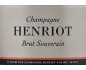 Champagne HENRIOT Brut Souverain. (Etui 1 Bt) -