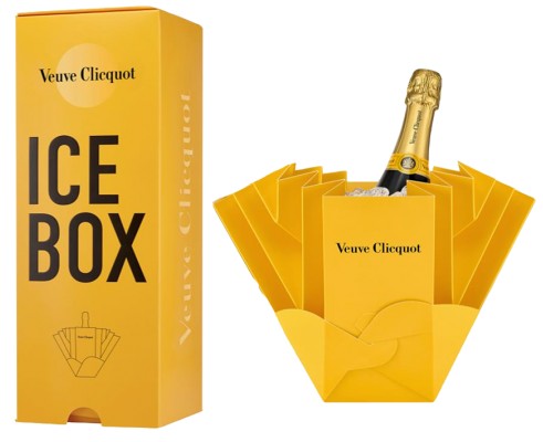 Champagne VEUVE CLICQUOT CARTE JAUNE - ICE BOX -12°5