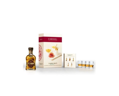 CARDHU 18 ans Cof. Classic Malts & Food -40°