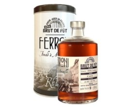 Rhum BRUT DE FUT OCÉAN INDIEN - 6 ans - Maison Ferroni -58°6