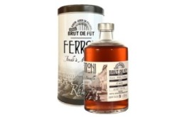 Rhum BRUT DE FUT OCÉAN INDIEN - 6 ans - Maison Ferroni -58°6