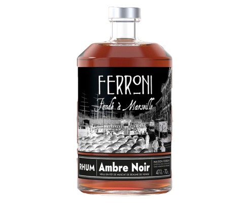 FERRONI AMBRE NOIR - Rhum Maison Ferroni -47°