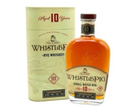 WHISTLE PIG 10 ANS SMALL BATCH RYE -50°