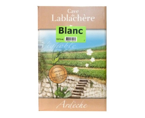 ARDECHE Les Dolmens Blanc 5L -12°5